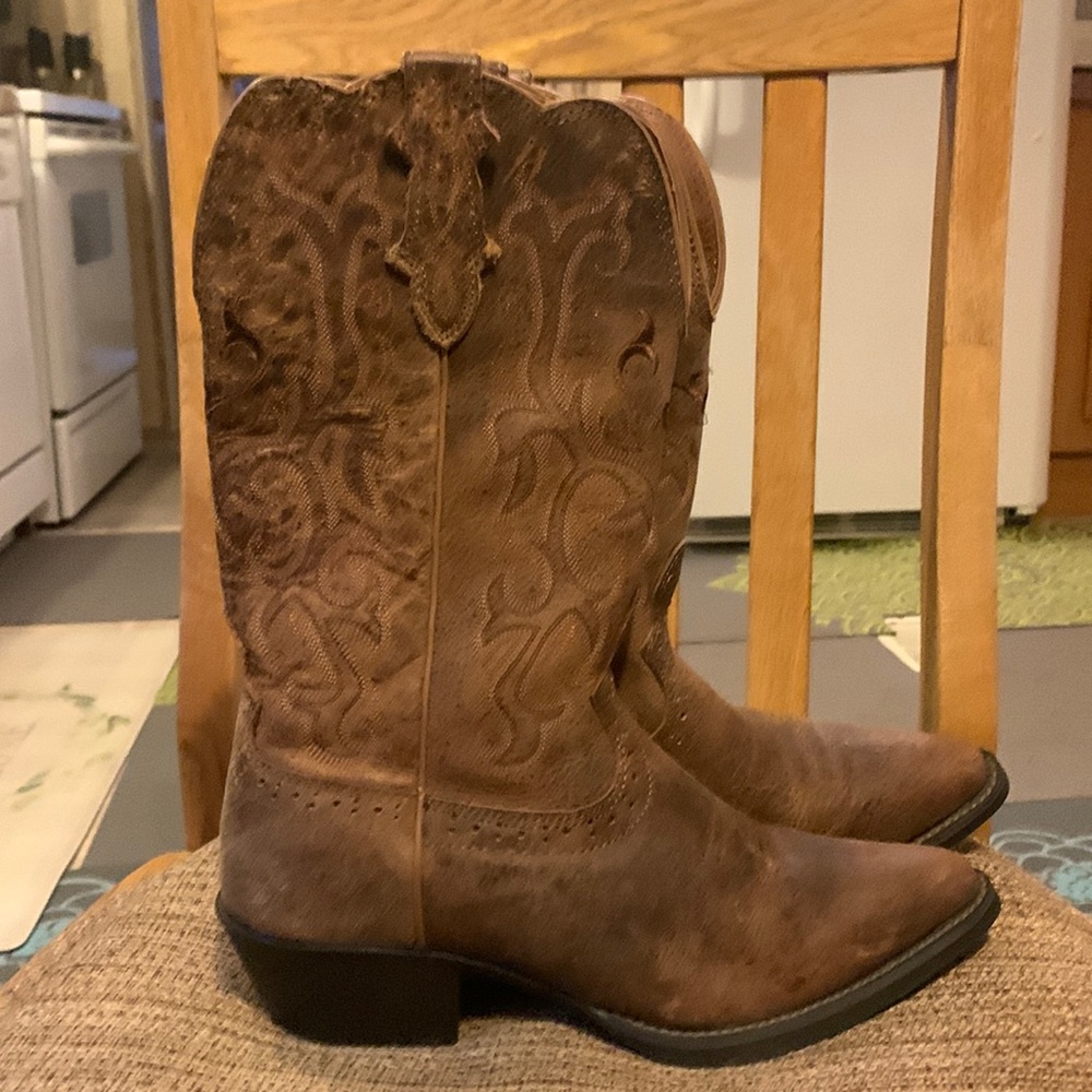 Justin McKayla 12” western boot